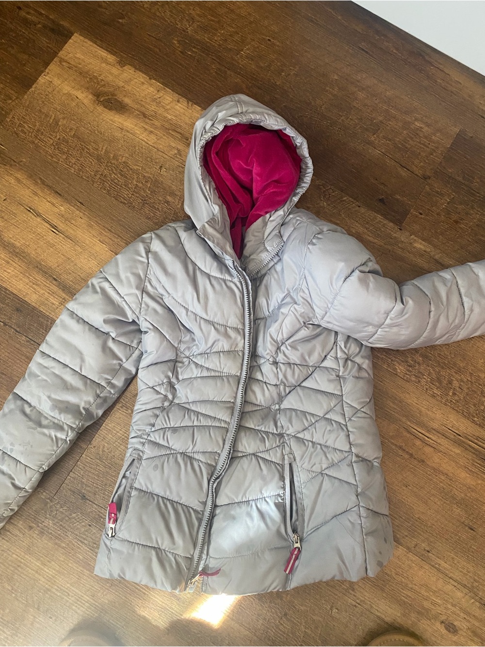 Champion Bright Pink Fleece Jacket